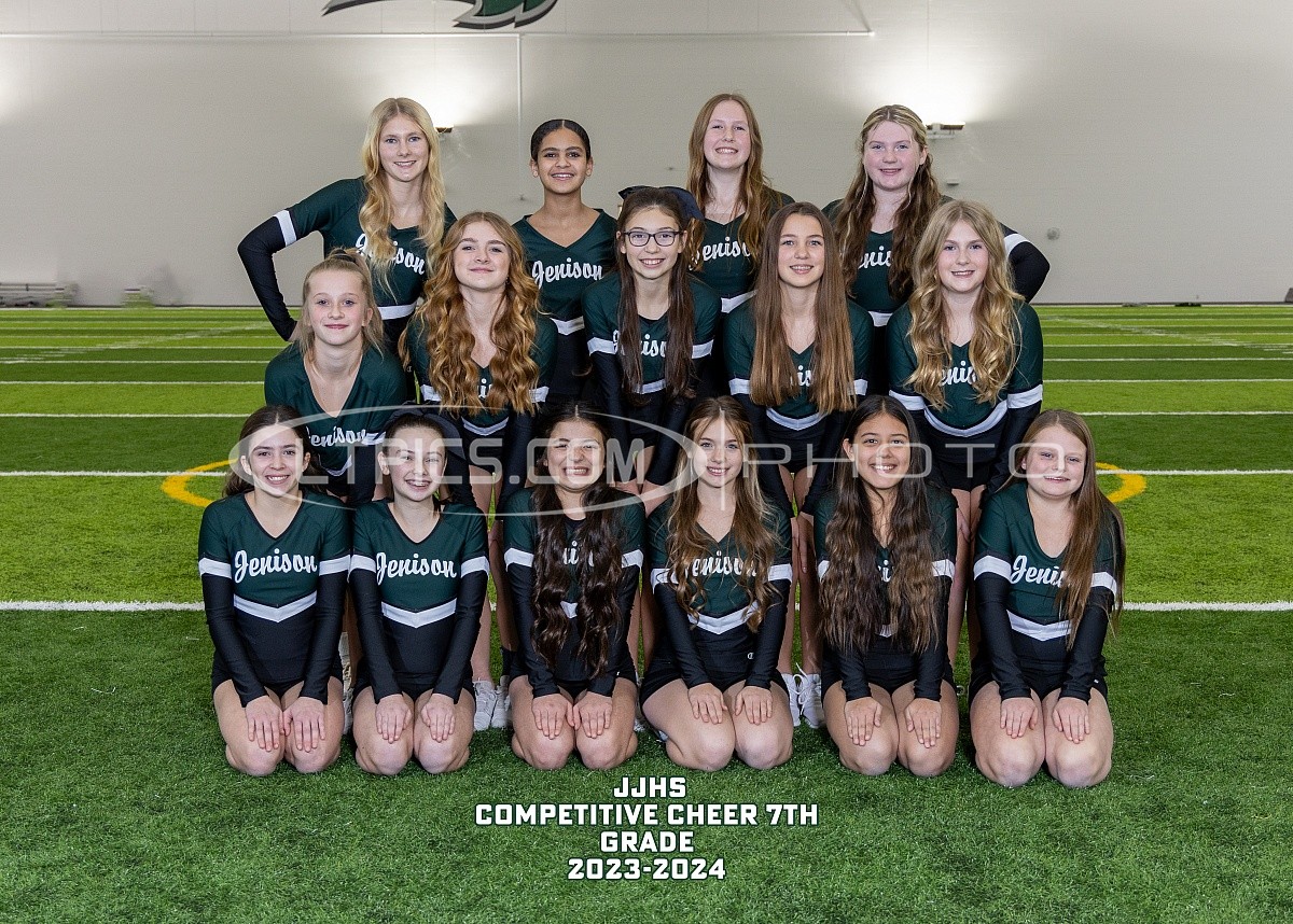 20232024 7th Grade Competitive Cheer Your Pics Jenison Junior High Pics Sports Teams and